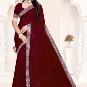 Rangoli Maroon Majesty